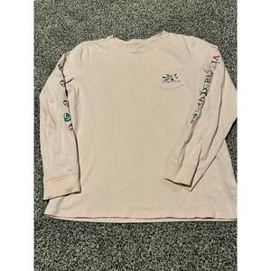 K31 Vineyard‎ Vines Girl XL 16 shirt candy cane holiday candy